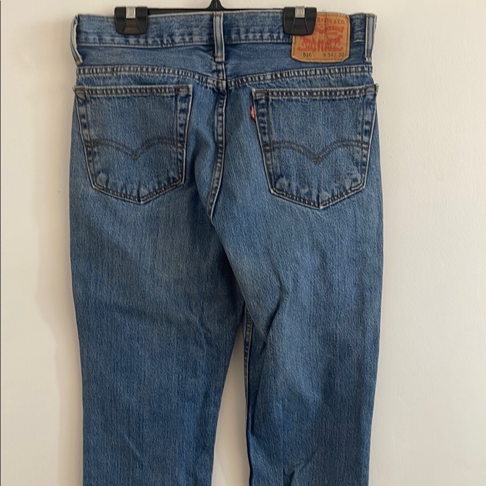 Levi's Blue 516  Denim Jeans men’s